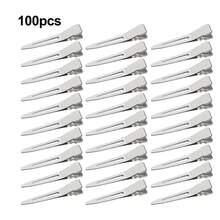 5pcs/10pcs/20pcs/50pcs/100pcs Professional Curling Metal Hair Clips - Salon Quality, Volumizing Root Fixers, Suitable For Styling, Trimming And Curling - Durable, Easy To Use, Gentle On Hair. - Multicolor - View 9