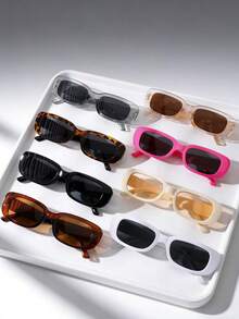 3副男士小方款时尚眼镜套装 - 小方框 - 查看 1