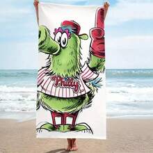 1pc Baseball Cap, Quick-Dry Soft Microfiber Beach Towel, Suitable For Travel, Beach, Pool, Camping, Fashionable Microfiber Beach Accessory - 1 - View 4