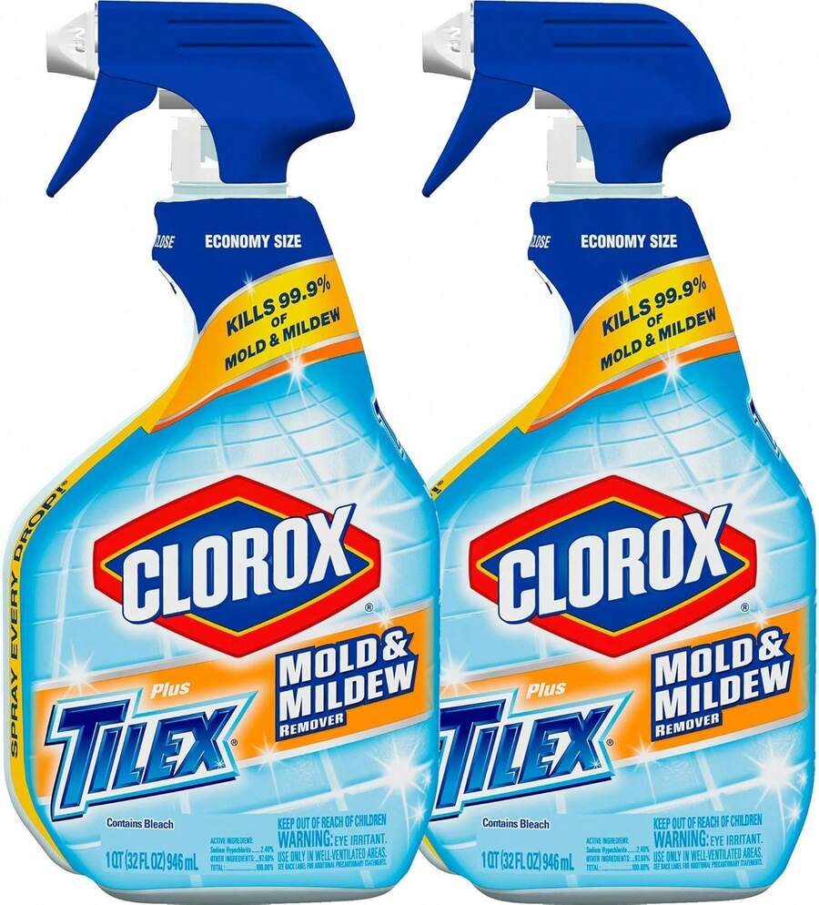 Clorox Tilex Mold And Mildew Remover Spray, 32 Fluid Ounce (Pack Of 2) - 液體 - 查看 1