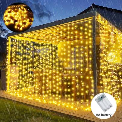 Battery Powered Decorative String Lights, Suitable For Easter, Wedding, Mother's Day, Singles Party, Holiday Celebration