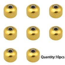 Hạt lưới thép không gỉ 3/4/6/8mm, hạt đệm lưới mạ vàng, vật liệu làm trang sức DIY - hạt đệm lưới - Xem 11