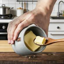 200ml Capacity Modern Design Moisture-Proof Airtight Kitchen Storage Canister, Suitable For Coffee, Tea Leaves, Spices, Etc. Small Ceramic Storage Jar With Sealed Lid - View 4