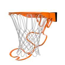 Basketball Hoop Return System, Ball Return Trainer For Shooting Practice, Easy Install Training Aid, Orange - 橘色 - 查看 6