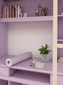 Giấy dán tường tự dính hiệu ứng mờ, màu đen, trắng, tím, hồng, chất liệu vinyl, thích hợp cho phòng ngủ, nhà bếp, mặt bàn tủ. - 1PC - Xem 9