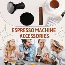 Coffee Espresso Tamper 51mm With WDT Tool Calibrated Spring Loaded, With Silicone Mat, For Espresso Coffee Machine - Multicolor - View 9