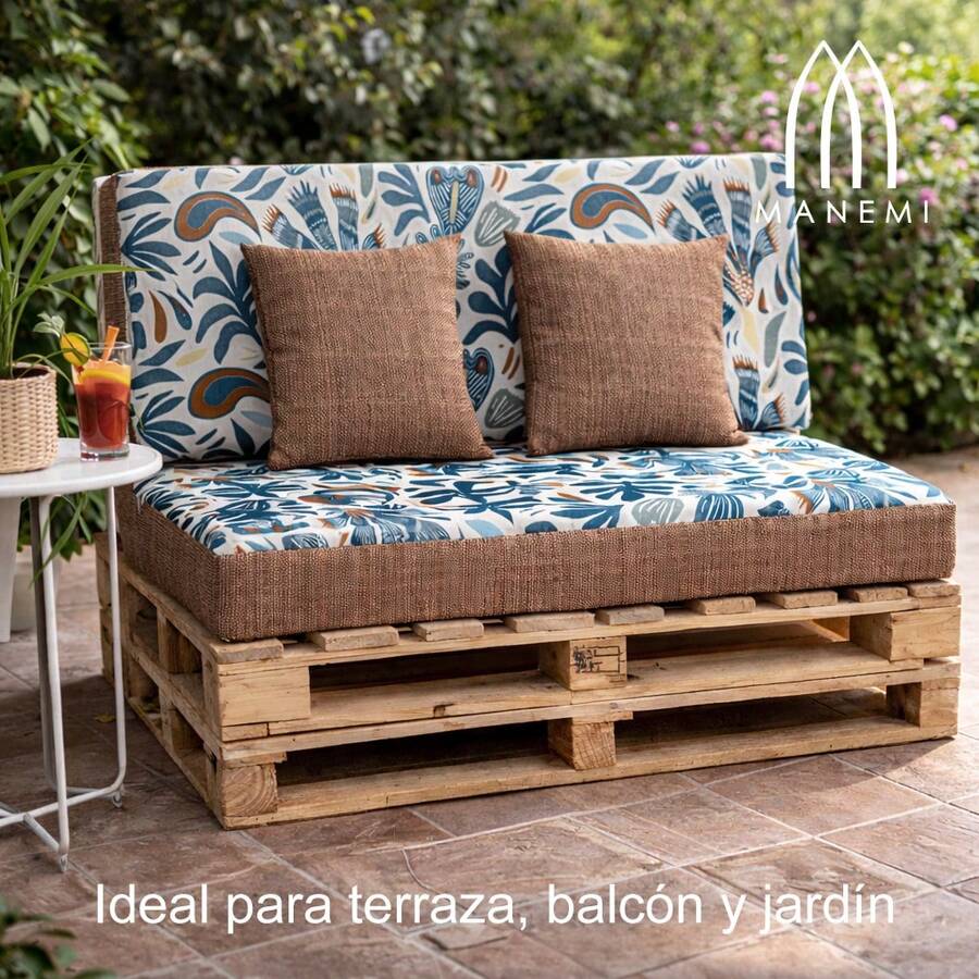 Patio Cushions - Vải bố mộc mạc MO-3 - Xem 1