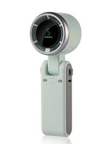 3600mAh Handheld Fan, USB Mini Portable Rechargeable Turbo Small Electric Fan, Desktop Small Cordless Fan, 5 Wind Speeds, Battery Powered, 3-In-1 Function, Air Turbine Cooling Technology, Suitable For Outdoor Activities, Travel And Work - Handheld - View 8