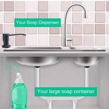 这真是个好东西：内置式厨房水槽皂液器，带100厘米延长管，无需再加皂液，304不锈钢泵头套件。无需再加皂液的厨房水槽皂液器，带100厘米延长管，可直接连接皂液瓶，皂液泵可连接到大容量皂液瓶。 - 不鏽鋼款 - 查看 5