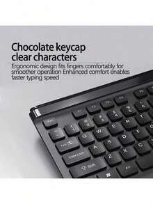 HP Mini Wireless Keyboard And Mouse Combo, Ultra-Thin Quiet, Auto Sleep, For Laptop, Desktop, Home & Office Use - View 5