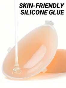 1 chiếc áo ngực silicon không dây đeo vai, kiểu dáng chống trượt, nâng đỡ và tạo độ nâng, được thiết kế đặc biệt cho váy cưới và váy quây. - Nhiều màu - Xem 6