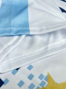 Brazil Football Jersey Set: Customizable With Team Name, Number And Logo. Vibrant Yellow-Green Design, Quick-Dry Fabric, Suitable For Matches, Training And Fan Wear - Yellow - View 8