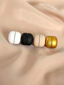 4 chiếc kẹp cổ áo khăn choàng cổ cao cấp có khóa từ dành cho nữ (Không có thẻ, không có hộp) - Nhiều màu - Xem 11