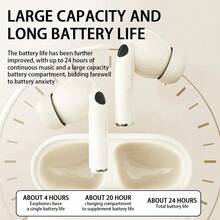 Lenovo 联想无线耳机，符合人体工学设计，采用蓝牙5.4 TWS技术，大容量电池，续航时间长。 - 查看 8