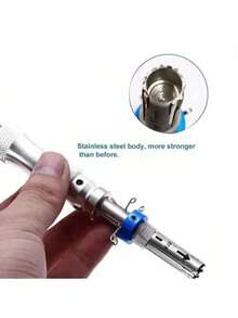 Bộ dụng cụ mở khóa ống 7 chốt cao cấp 3 chi tiết dùng cho khóa móc, dụng cụ mở niêm phong. - Hình ống - Xem 5