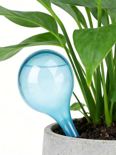 Globos de Rega Automática - Sistema de Irrigação por Gotejamento, Bolas de Plástico de Rega Automática Adequadas para Plantas em Vasos Internos/Externos, Jardim, Gramado, Canteiros de Flores - Sistema de Rega de Plantas de Baixa Manutenção, Equipamento de Rega para Jardinagem