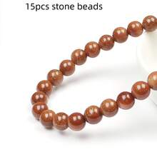 AAA Grade Dreamlike Gold Sandstone Beads, Loose Beads, Suitable For DIY Jewelry Making, Gifts And Presents - Gold - View 11