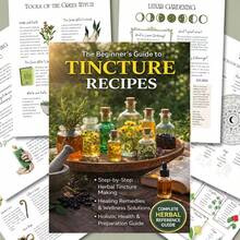 Referensmanualen "Praktisk guide till örtextrakt" - Innehåller en mängd olika växtingredienser. Med måtten 13,5 x 20,3 cm är denna naturliga terapihälsojournal det perfekta valet för både örtläkare och naturentusiaster. En kompakt och hållbar anteckningsbok. - Pocketbok - Visa 3