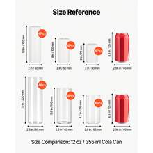 Pillar Candles And Glass Vases Set 24 Pcs, Clear Cylinder Hurricane Candle Holders For Wedding Centerpieces, Tall Vase For Table Decor, Wedding Party, Thanksgiving,White (2.56" X 4.7",5.9",7.9") - 4.7, 6, 8inch 24 pcs - 查看 6