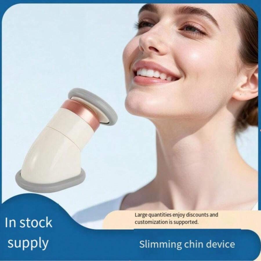 Manual Adjustable Chin Slimming Massager, Double Chin Removal Massage Device, Chin Training Tool, Chin Massager, Spring Chin Massager