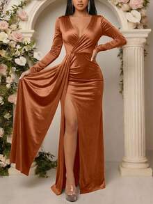 Women Long Dresses - Chedron - View 3