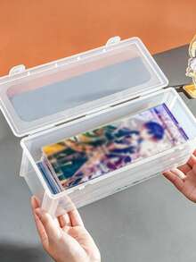 1个透明可视徽章多功能收纳盒 - 無色 - 查看 9
