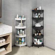 Space-Saving Movable Corner Shelf, Multi-Layer Storage Rack For Bathroom, Narrow Gap Organizer - Multicolor - View 6