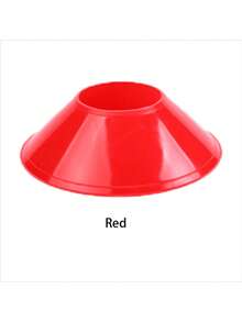 10 pièces/15 pièces/20 pièces/30 pièces Marqueurs d'entraînement de football, disques de souplesse ronds plats, cônes d'entraînement de vitesse et de coordination - Multicolore - Voir 7