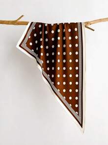 1pc Polka Dot Print Fashion Scarf, Shawl, Headband, Waist Wrap For Women - Multicolor - View 11