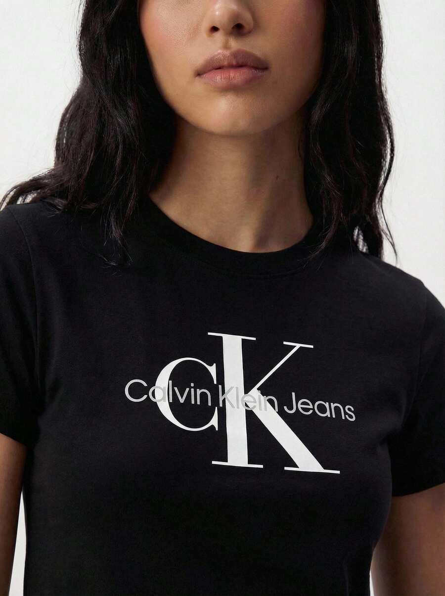 Calvin Klein Women T-Shirts Black - 黑色 - 查看 1