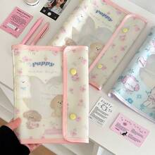 Sổ tay bìa cứng hai vòng A6 hình chú cún Rose Puppy, sổ tay bìa rời, album sưu tập thẻ người hâm mộ thần tượng. - Sách rời - Xem 6