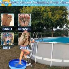 Foldable Portable Foot Bath Tub, Made Of Durable PVC Material, Collapsible For Easy Storage And Carrying, Suitable For Home And Outdoor Use, Can Be Placed At Swimming Pool Entrance - A - View 7
