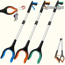 Dụng cụ gắp đồ vật có thể gập lại dài 49 inch, dụng cụ nhặt rác, dụng cụ gắp đồ vật nhẹ, phù hợp cho người cao tuổi sử dụng, có sẵn 365 ngày một năm, có sẵn cả trong 22 ngày lễ. - Nhiều màu - Xem 3