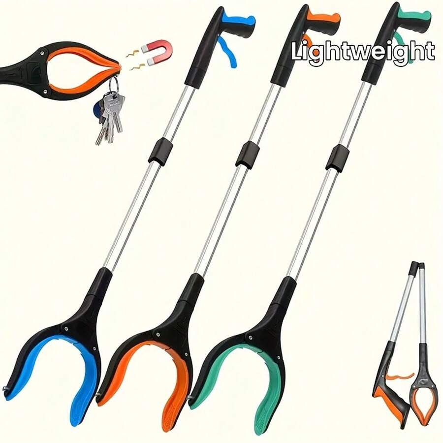 Grabber Reach Tool 49-Inch Foldable Reach Grabber Picking Tool, Garbage Picker Upper Grabber, Lightweight Grabber, Suitable For The Elderly / Elderly Use, Available 365 Days A Year, Available On 22 Holidays