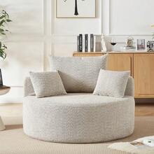 Sofas & Couches - Khaki + Chenille + 1 Seat-1 - View 9