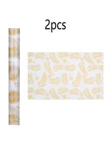 1/2/4/8pcs Waterproof Refrigerator Mats - Moisture-Proof, Anti-Slip, Washable, Reusable. Kitchen Fridge Liners, Moisture Absorbing Pads, Drawer Liners, Creative Gold Leaf Design, Oil-Resistant Cabinet And Drawer Mats, Non-Slip Pads, Suitable For - Shelves, Refrigerators, Cabinets, Wallpapers, Table Mats, Kitchen Accessories, Pantry, Storage, Home Accessories, Mother's Day Gift, Room Decor, Kitchen Decor, Summer Outdoor Travel Accessories - Gold - View 10