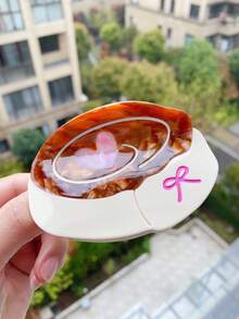 新款醋酸纤维水果发夹，可爱冰淇淋发夹，适合丸子头造型，发爪，草莓心形醋酸纤维饮料水钻发夹，甜美可爱女孩发夹，适合夏季、假期、旅行、节日、派对 - 彩色 - 查看 18