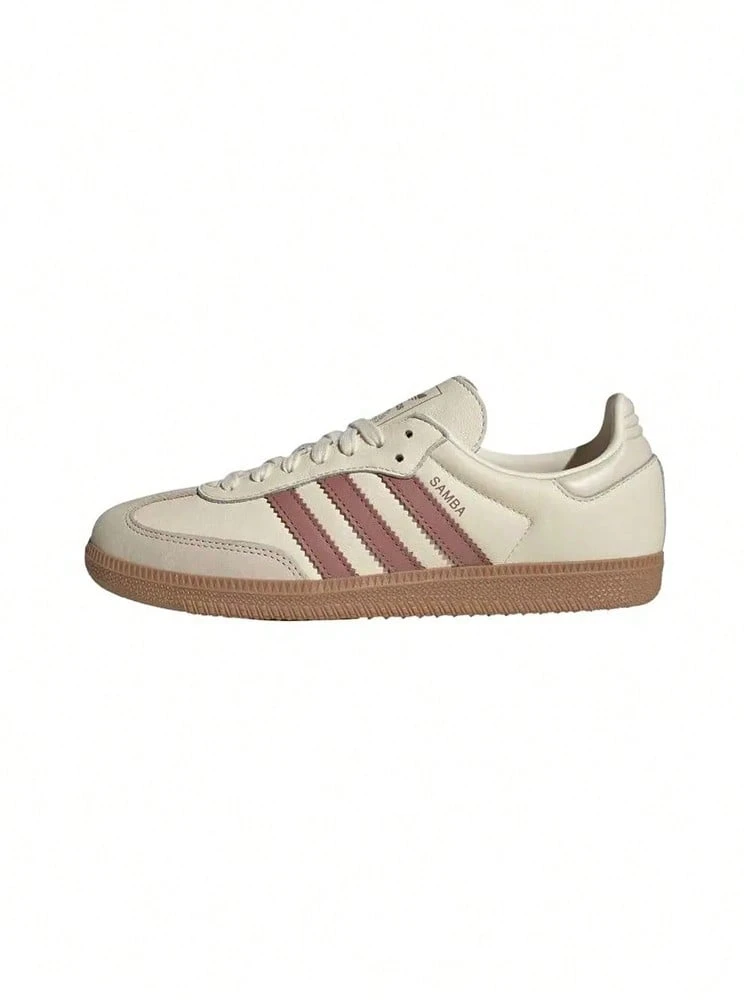 Zapatillas Samba OG de Adidas Originals para mujer, nuevos clásicos de primavera 2026 de entrenadores casuales de corte bajo JS1361 - Blanco - Ver 1