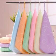 6pcs Hanging Bear Towels, Hand Towels, Cleaning Towels - Multicolor - View 1
