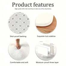 1/2/3pcs Set Of Farmhouse Kitchen Mats, Pink Patterned Elegant Design, Holiday Gift, Festive Party Decorations, Kitchen Rugs, Hallway Runner, Flannel Material Soft And Comfortable, Suitable For Sink, Bedroom, Living Room, Dining Room, Bathroom, Bedroom Rugs - 彩色 - 查看 7