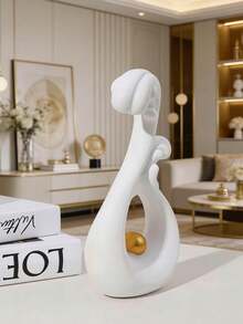 1pc Home Decor Modern Abstract Art Statue Table Decorations For Dining Room Living Room Office Centerpiece Gift(Runs Small, Please Consider Carefully Before Purchasing) - 1PC - View 4
