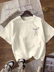 Plus Size T-Shirts - White - View 2