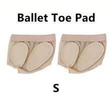 1 Pair Professional Dance Toe Pad, Heel Protector Socks, Ballet Dance Shoes Pad, Women Foot Care Tool - Multicolor - View 8