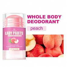 Peach Intimate Care Deodorant, Natural Deodorant Stick And Body Deodorizing Powder, Long-Lasting Freshness, Anti-Dryness, Highly Moisturizing, Suitable For Intimate Areas And Whole Body - Peach - View 6