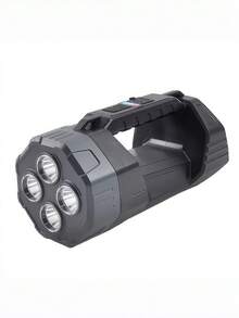 Lámpara de camping recargable LED Li Hang Xing con 6 modos, linterna de trabajo portátil COB, luz azul y roja intermitente, carga USB, haz ajustable, 300 lúmenes, material ABS, adecuada para camping, pesca, reparación y uso de emergencia - Estrella - Ver 14