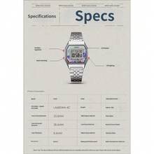 Casio 卡西欧经典复古方形腕表，男女通用，简约设计，日常佩戴 LA680WA-4C - 均碼 - 查看 6