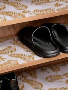 1/2/4/8pcs Waterproof Refrigerator Mats - Moisture-Proof, Anti-Slip, Washable, Reusable. Kitchen Fridge Liners, Moisture Absorbing Pads, Drawer Liners, Creative Gold Leaf Design, Oil-Resistant Cabinet And Drawer Mats, Non-Slip Pads, Suitable For - Shelves, Refrigerators, Cabinets, Wallpapers, Table Mats, Kitchen Accessories, Pantry, Storage, Home Accessories, Mother's Day Gift, Room Decor, Kitchen Decor, Summer Outdoor Travel Accessories - Gold - View 6