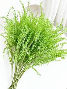 1/2 cành cây xanh nhân tạo, lá dương xỉ giả, cây dương xỉ nhân tạo, cành cây xanh mô phỏng, dương xỉ, cây nhân tạo, cây xanh nhân tạo - màu xanh lá - Xem 6