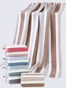 1/2 khăn tắm mềm mại, thoải mái, thân thiện với da, khăn sọc, nhanh khô, siêu thấm hút, làm từ sợi microfiber và vải lông san hô, phù hợp cho mọi mùa, dành cho người lớn, màu xám, kích thước 34*75cm/70*140cm/90*180cm, đa năng dùng cho phòng tắm, vòi sen, bơi lội, phòng tập thể dục và nhiều hơn nữa. - Nhiều màu - Xem 1