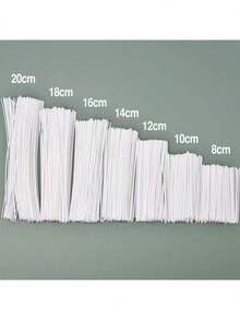 DIY DIY项目，50/100支装白色棉芯 | 100%纯天然棉材质 | 低烟，温和不刺激鼻腔 | 无铅无金属安全棉芯 - 白色 - 查看 11